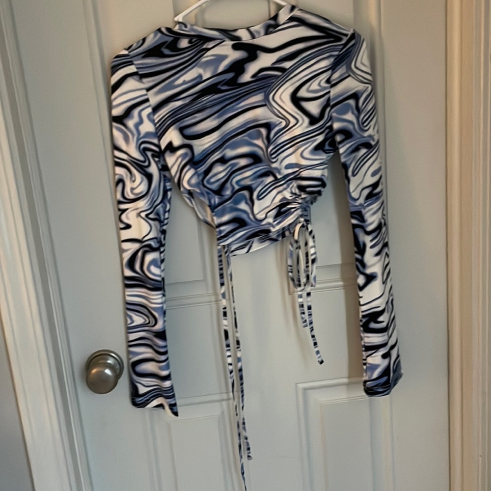 Shein cinched top